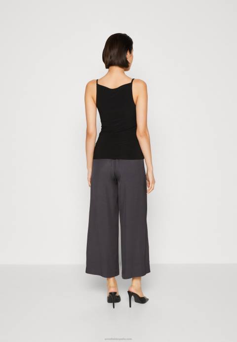 mujer negro superior Anna Field 84Z8500