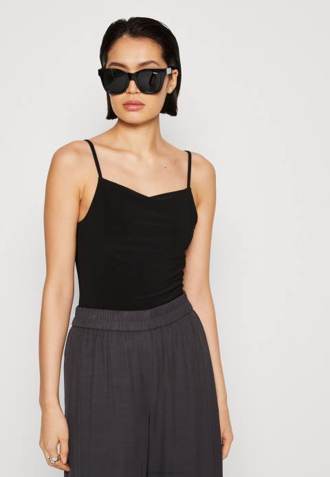 mujer negro superior Anna Field 84Z8500