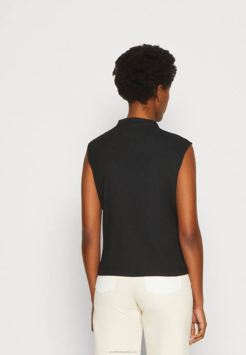 mujer negro superior Anna Field 84Z8502