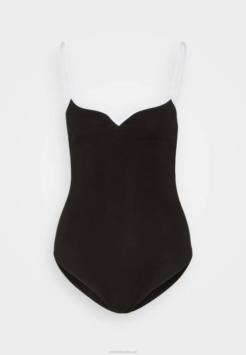 mujer negro superior Anna Field 84Z8503