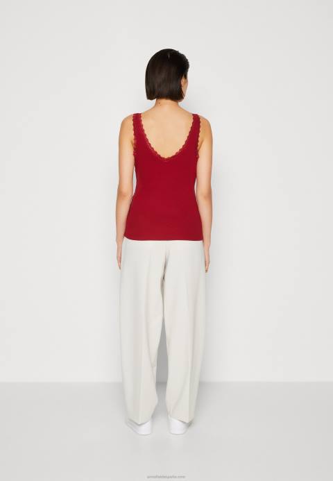 mujer rojo oscuro superior Anna Field 84Z8497