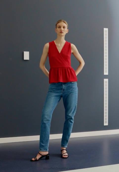 mujer rosa superior Anna Field 84Z8446