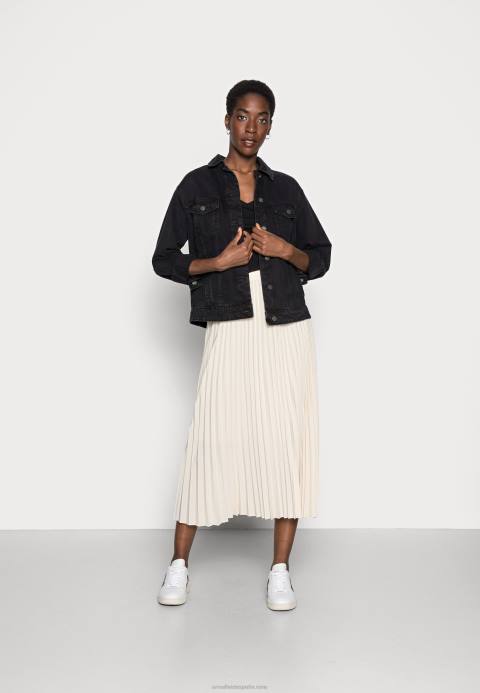 mujer top basico manga larga negro Anna Field 84Z8594