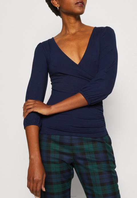 mujer top de manga larga azul oscuro Anna Field 84Z8536