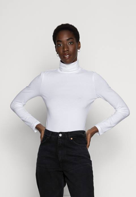 mujer top de manga larga blanco Anna Field 84Z8527