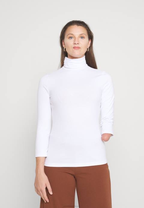 mujer top de manga larga blanco Anna Field 84Z8560