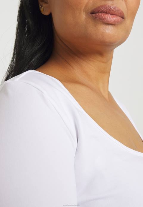 mujer top de manga larga blanco Anna Field 84Z8572