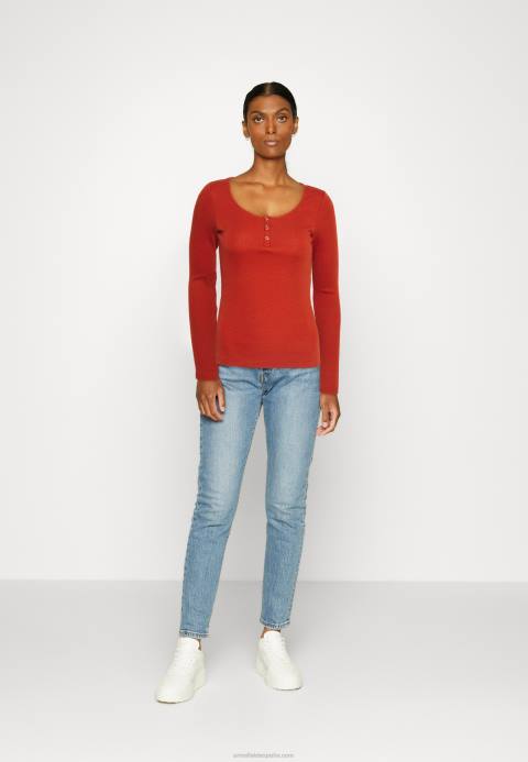 mujer top de manga larga marrón Anna Field 84Z8563