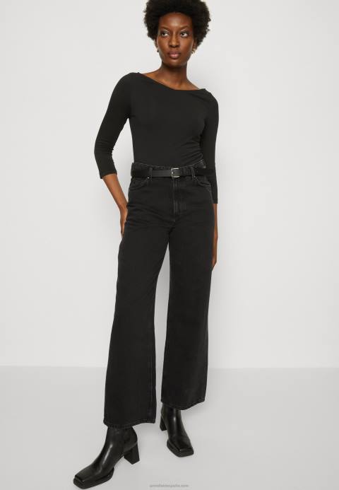 mujer top de manga larga negro Anna Field 84Z8537