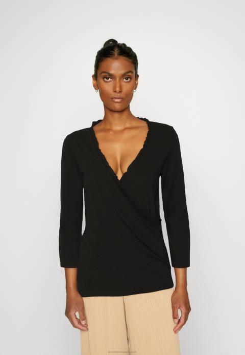 mujer top de manga larga negro Anna Field 84Z8541
