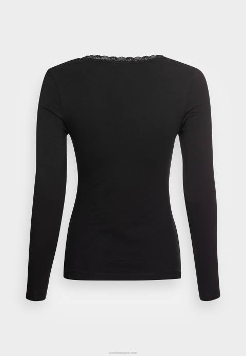mujer top de manga larga negro Anna Field 84Z8557