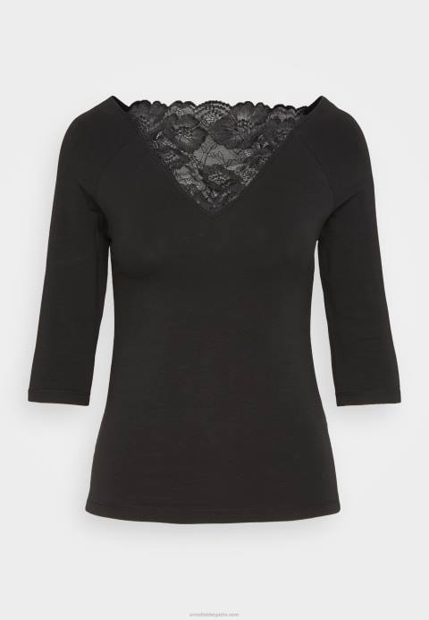 mujer top de manga larga negro Anna Field 84Z8564