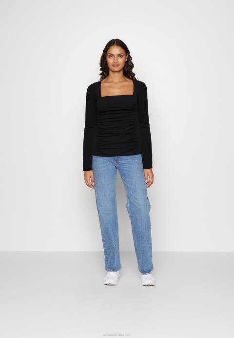 mujer top de manga larga negro Anna Field 84Z8568