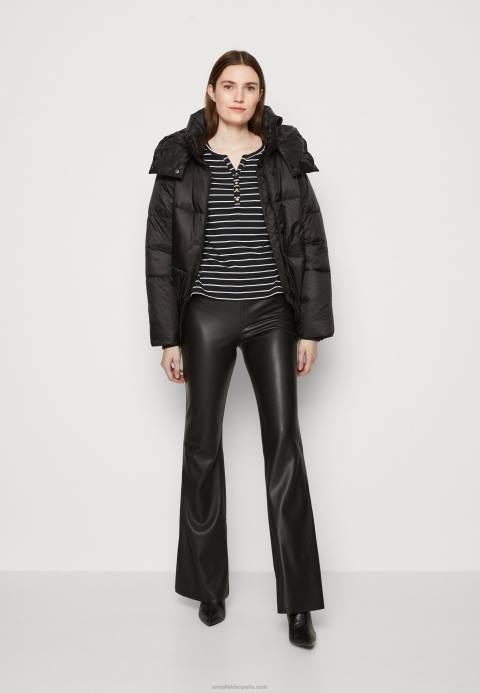 mujer top de manga larga negro blanco Anna Field 84Z8531