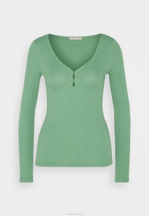 mujer top de manga larga verde Anna Field 84Z8514