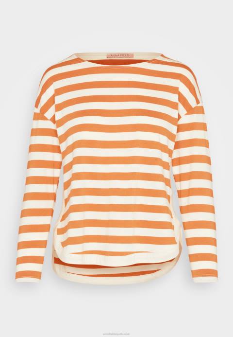 mujer top manga larga blanco/albaricoque Anna Field 84Z8558