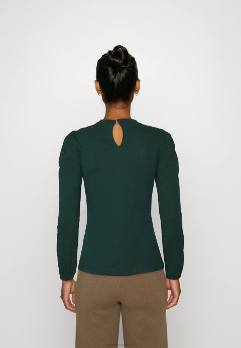 mujer top manga larga verde oscuro Anna Field 84Z8559