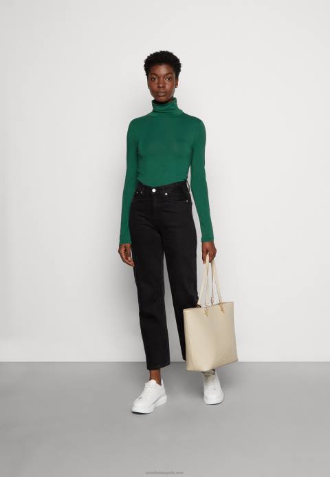 mujer top manga larga verde oscuro Anna Field 84Z8583