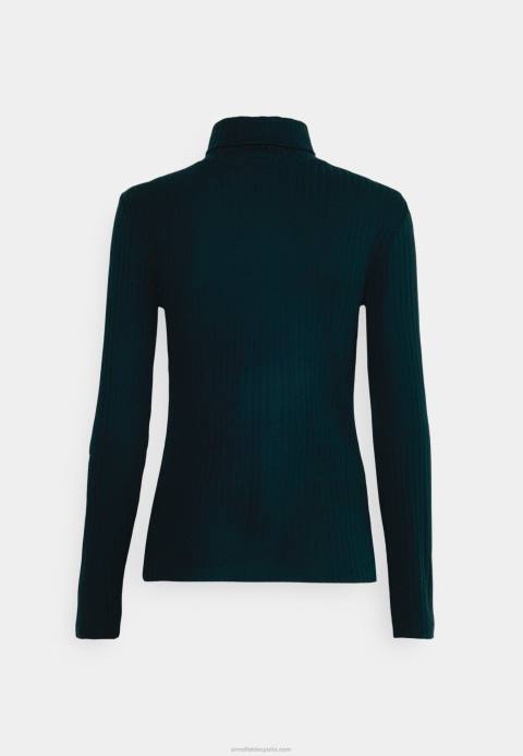 mujer top manga larga verde oscuro Anna Field 84Z8596