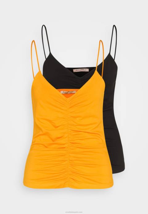 mujer top negro/naranja Anna Field 84Z8454
