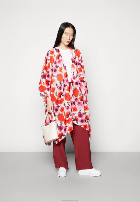 mujer capa rosa Anna Field 84Z8728