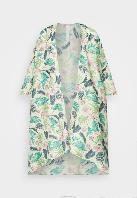 mujer capa verde Anna Field 84Z8720