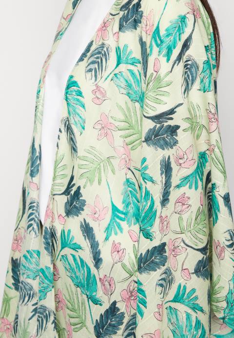 mujer capa verde Anna Field 84Z8720