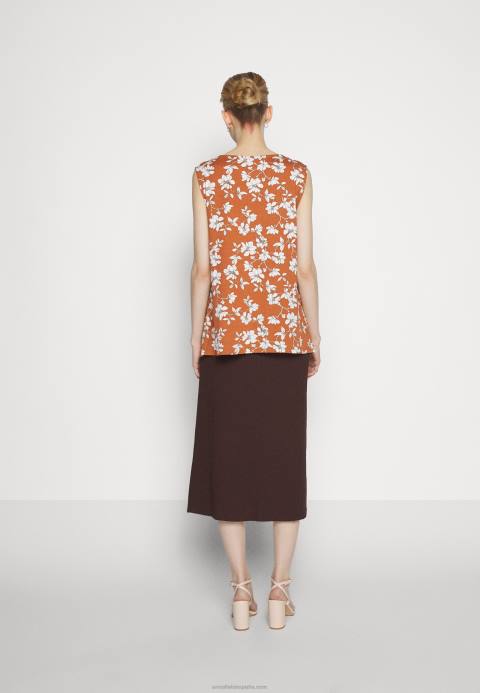 mujer falda acampanada marrón Anna Field 84Z8781