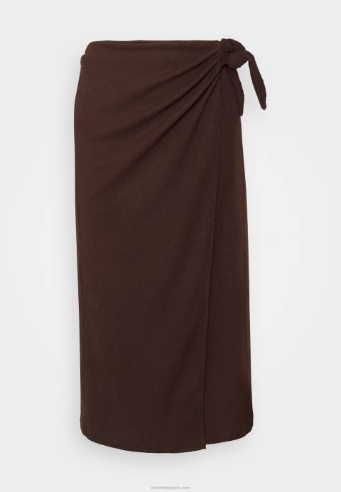 mujer falda acampanada marrón Anna Field 84Z8781