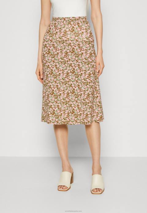 mujer falda evasé multicolor Anna Field 84Z8786