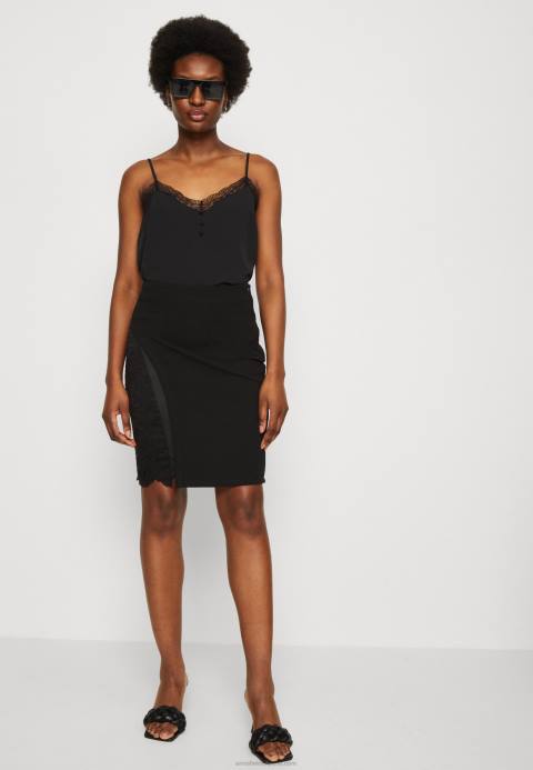 mujer falda lápiz negro Anna Field 84Z8799