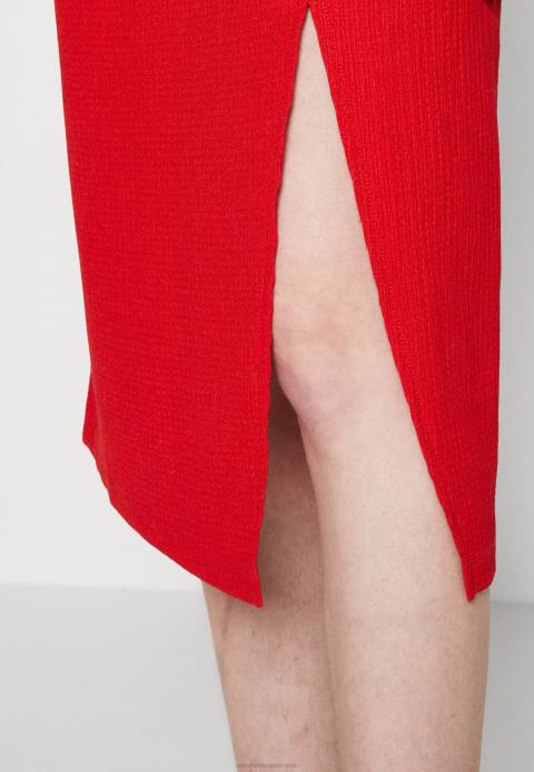 mujer falda lápiz roja Anna Field 84Z8809