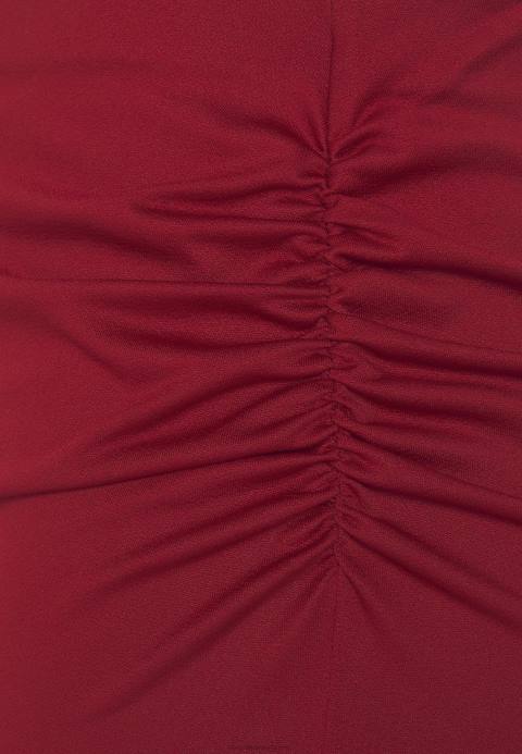 mujer falda lápiz rojo oscuro Anna Field 84Z8808