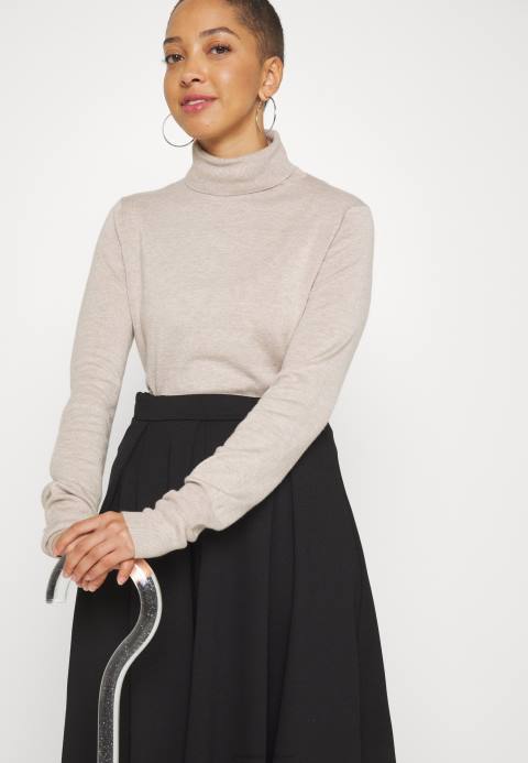 mujer falda plisada negra Anna Field 84Z8779