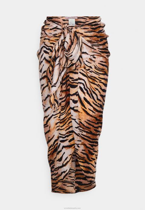 mujer pareo estampado geo 917 falda cruzada multicolor multicolor Anna Field 84Z8812