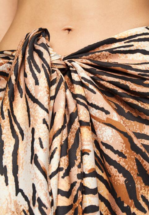 mujer pareo estampado geo 917 falda cruzada multicolor multicolor Anna Field 84Z8812