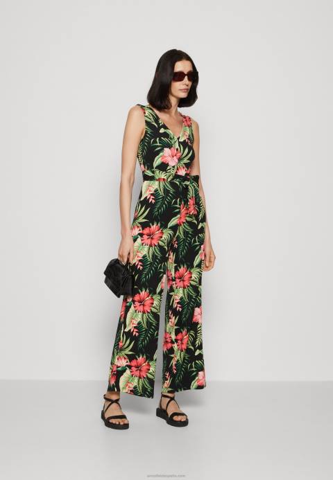 mujer mono negro/verde Anna Field 84Z8900