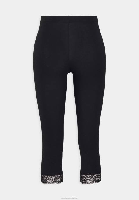mujer Pack de 2 pantalones leggins negro/blanco Anna Field 84Z8661