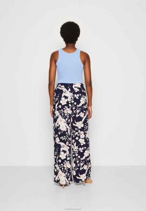 mujer pantalón negro/blanco roto/multicolor Anna Field 84Z8619