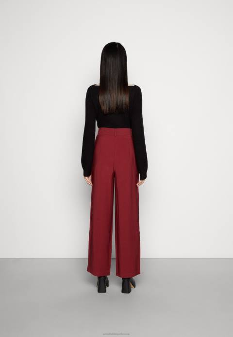 mujer pantalon burdeos Anna Field 84Z8606