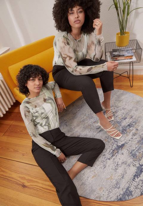 mujer pantalones chinos negros Anna Field 84Z8597