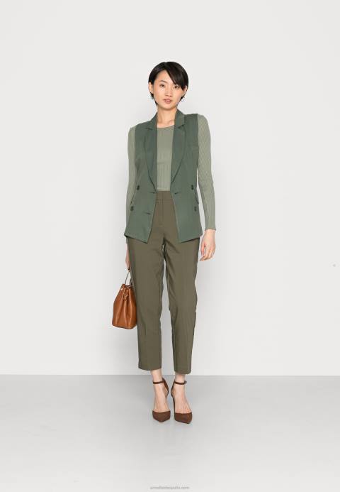 mujer pantalones chinos verde oscuro Anna Field 84Z8599