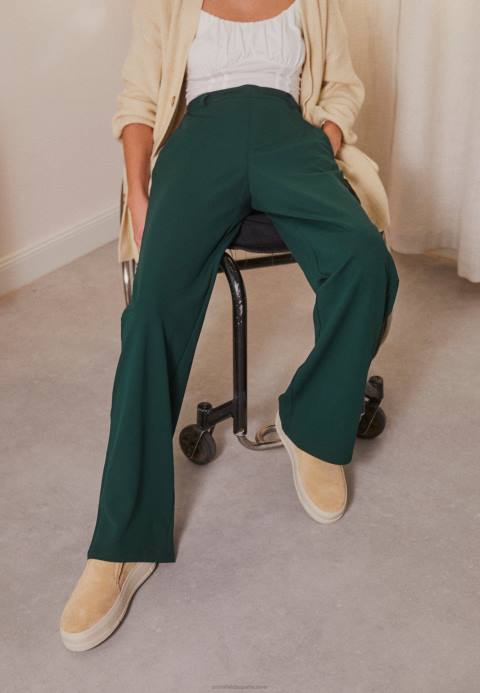 mujer pantalones verde oscuro Anna Field 84Z8650
