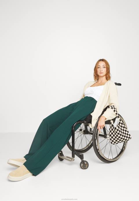 mujer pantalones verde oscuro Anna Field 84Z8650