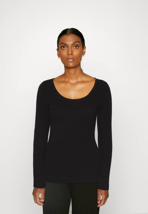 mujer jersey con detalle de botones negro Anna Field 84Z8848