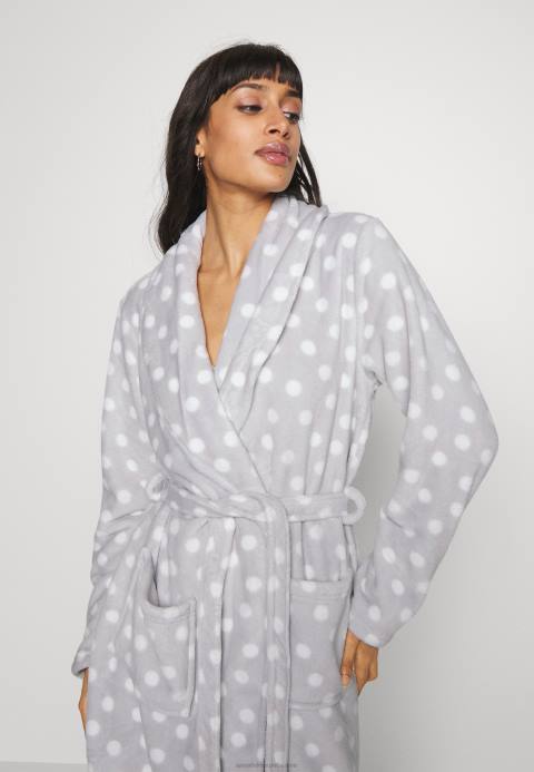 mujer bata gris/blanco Anna Field 84Z81093