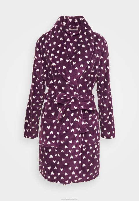 mujer bata rojo oscuro/beige Anna Field 84Z81091