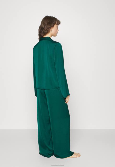 mujer caja de regalo pj set pijama verde Anna Field 84Z81064