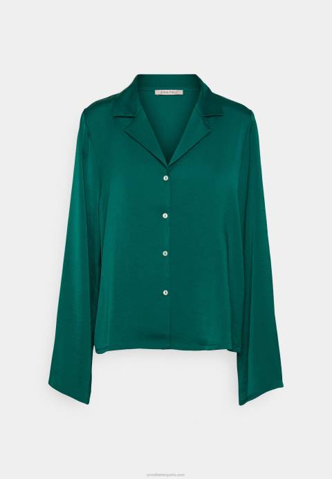 mujer caja de regalo pj set pijama verde Anna Field 84Z81064