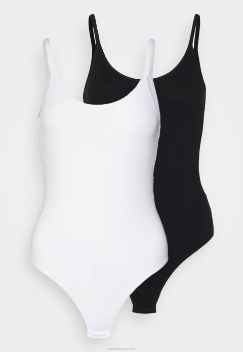 mujer 2 paquetes de cuerpo negro Anna Field 84Z81029